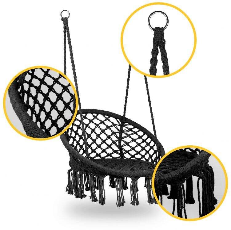 Hanging chair, stork's nest with backrest - Image 3