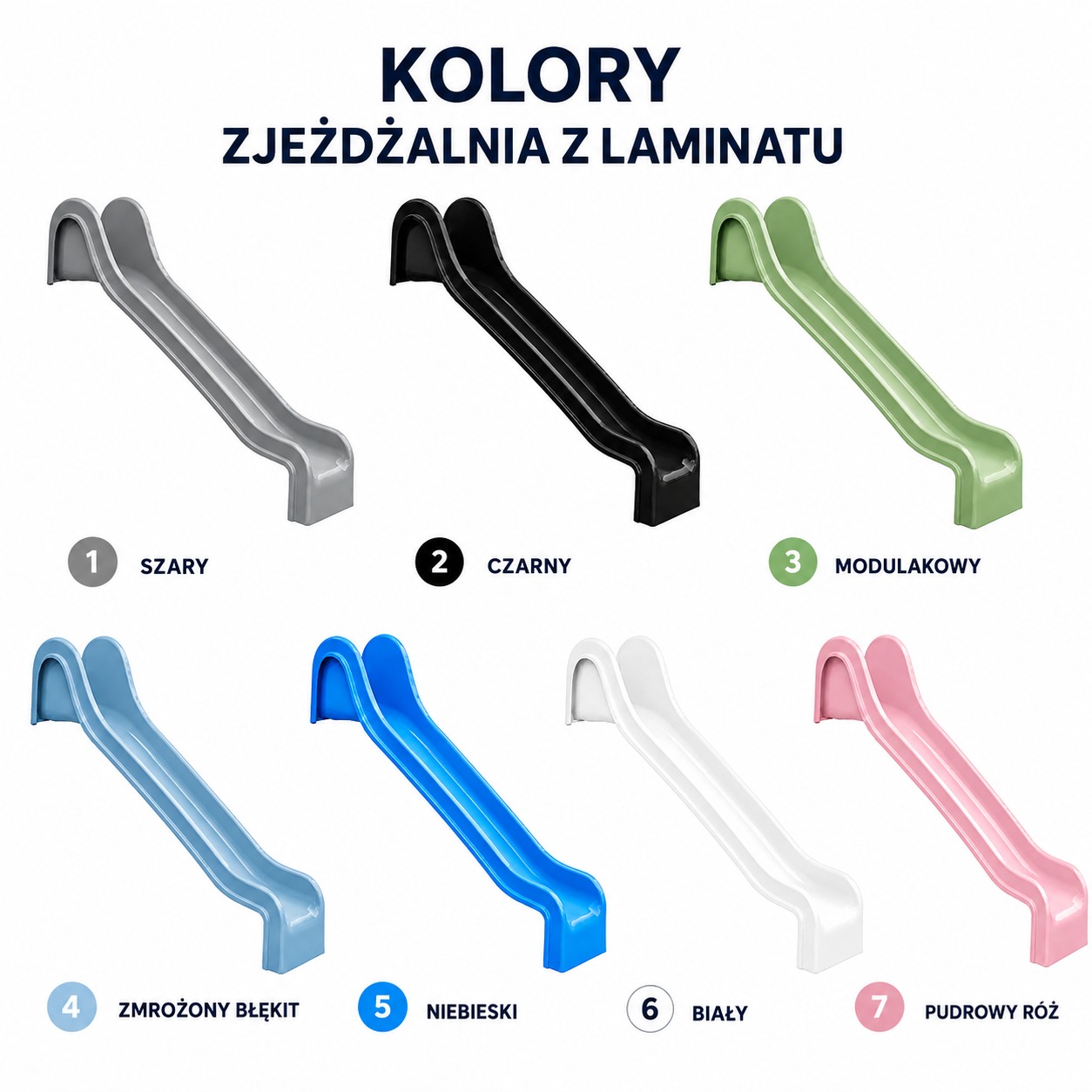 Zjeżdżalnia CERTYFIKOWANA z laminatu 2,3m - obrazek 9