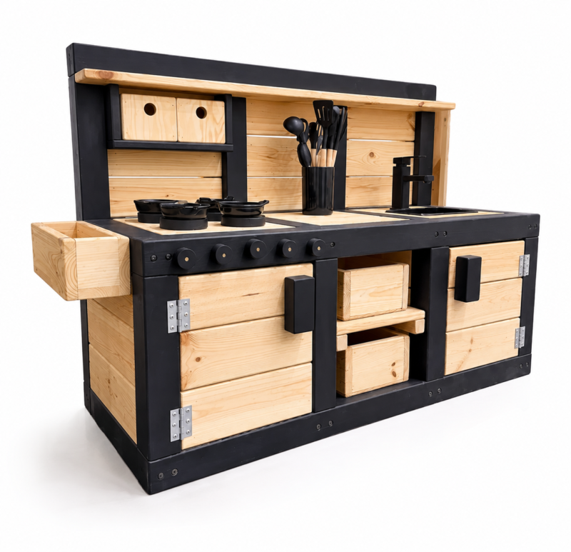 “ED” Simple Mud Kitchen – 126 cm
