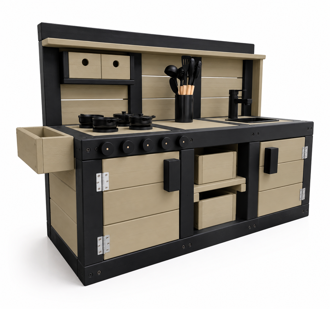 “ED” Simple Mud Kitchen – 126 cm - Image 2